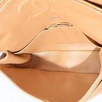 Bronze Gold Quilted Medium Classic Double Flap Bag