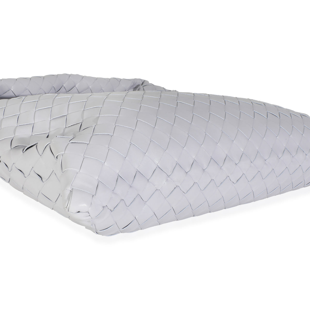 Oyster Nappa Intrecciato Small Hop Hobo