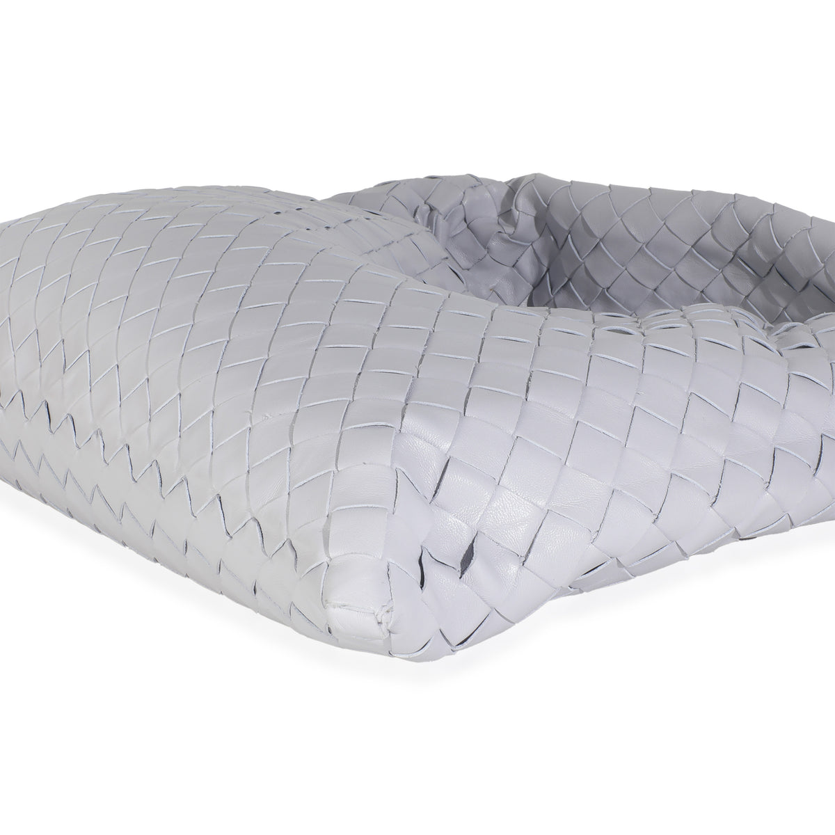 Oyster Nappa Intrecciato Small Hop Hobo