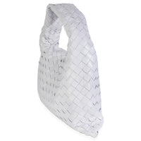 Oyster Nappa Intrecciato Small Hop Hobo