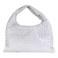 Oyster Nappa Intrecciato Small Hop Hobo
