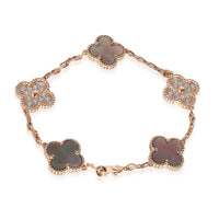 Alhambra Bracelet in 18k Rose Gold 0.96 CTW