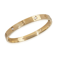 Yellow Gold Diamond Love Bracelet