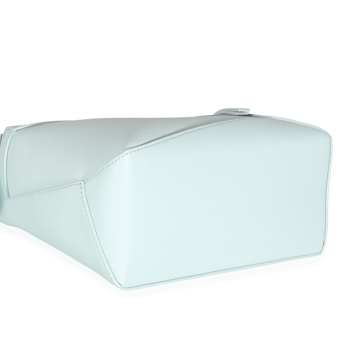 Loewe Light Blue Grained Calfskin Small Puzzle Edge Bag Handbag clasp