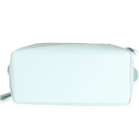 Loewe Light Blue Grained Calfskin Small Puzzle Edge Bag Handbag stamp