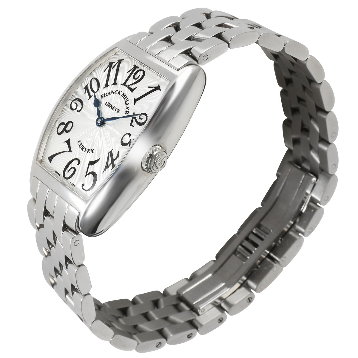 Cintree Curvex 7502 QZ Unisex Watch in  Stainless Steel