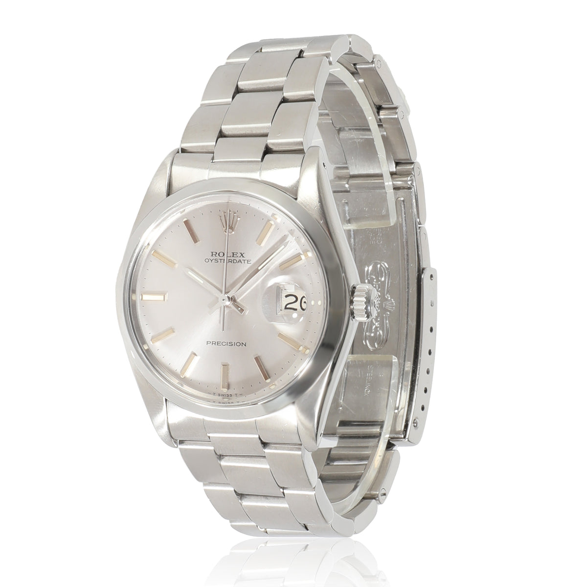 Oysterdate Precision 6694 Mens Watch in  Stainless Steel