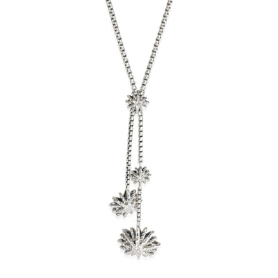 Starburst Necklace in  Sterling Silver 0.33 CTW