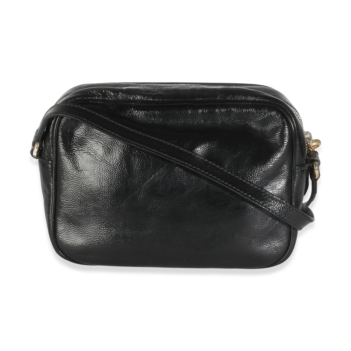 Black Patent Small Soho Disco Crossbody