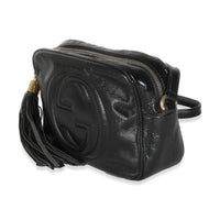 Black Patent Small Soho Disco Crossbody