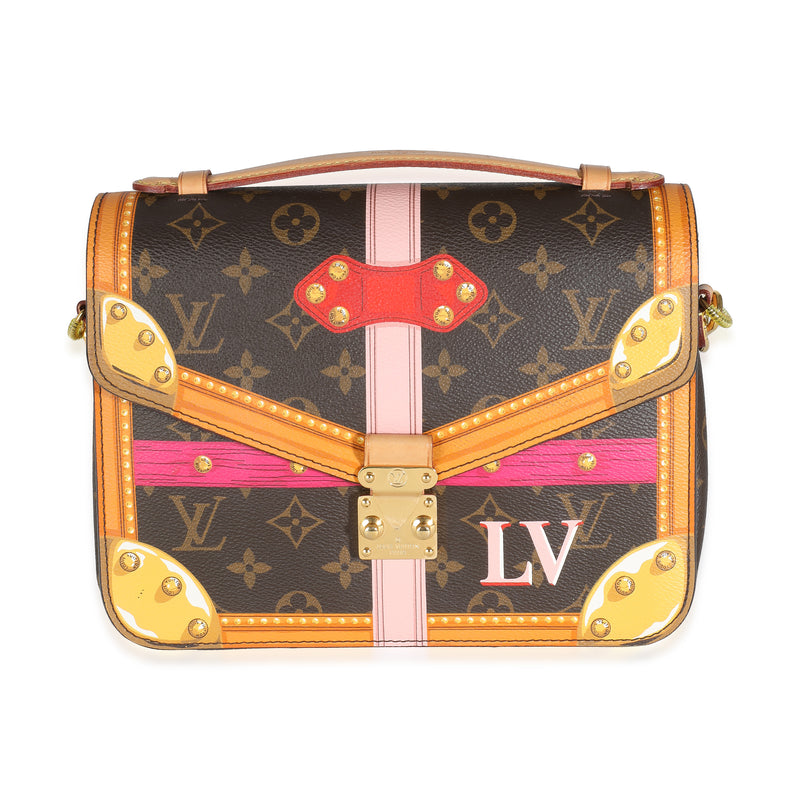 Monogram Canvas Summer Trunks Pochette Metis