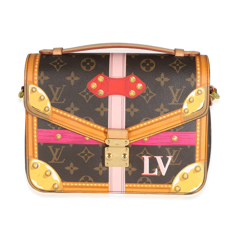 Monogram Canvas Summer Trunks Pochette Metis