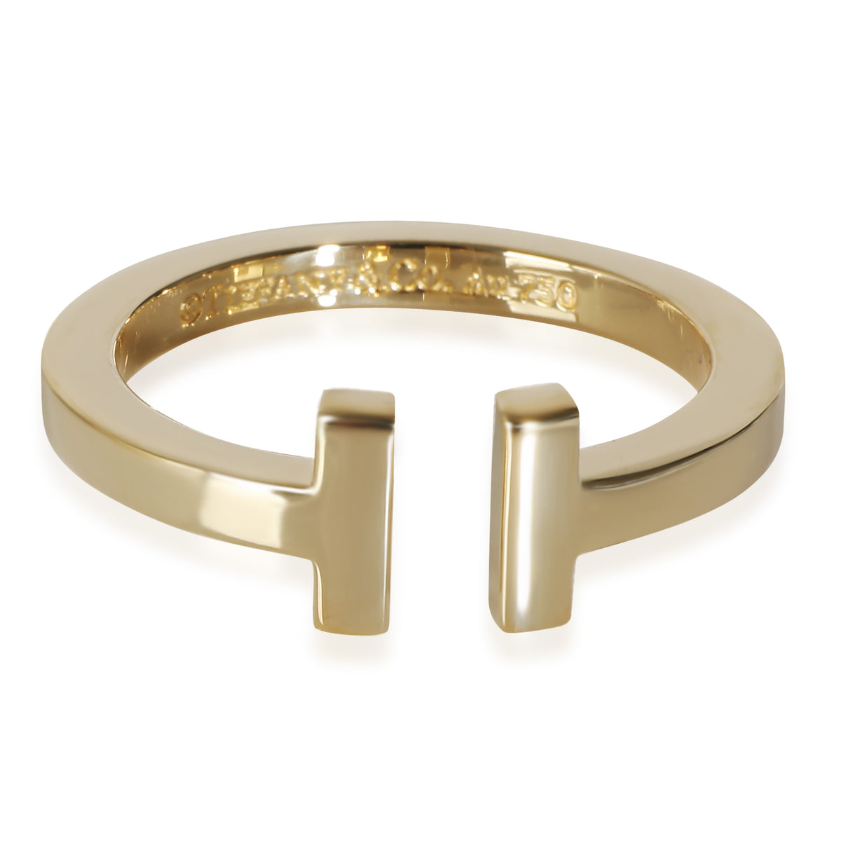 Tiffany T Square Ring in 18K Yellow Gold