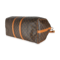 Monogram Canvas Keepall Bandouliere 55