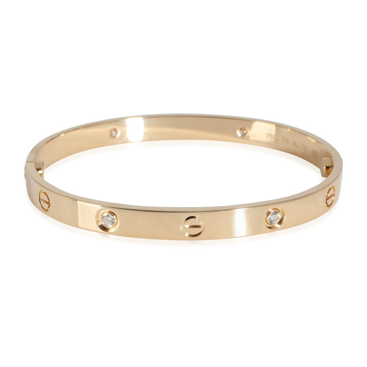 Love Bracelet, Diamonds (Yellow Gold)