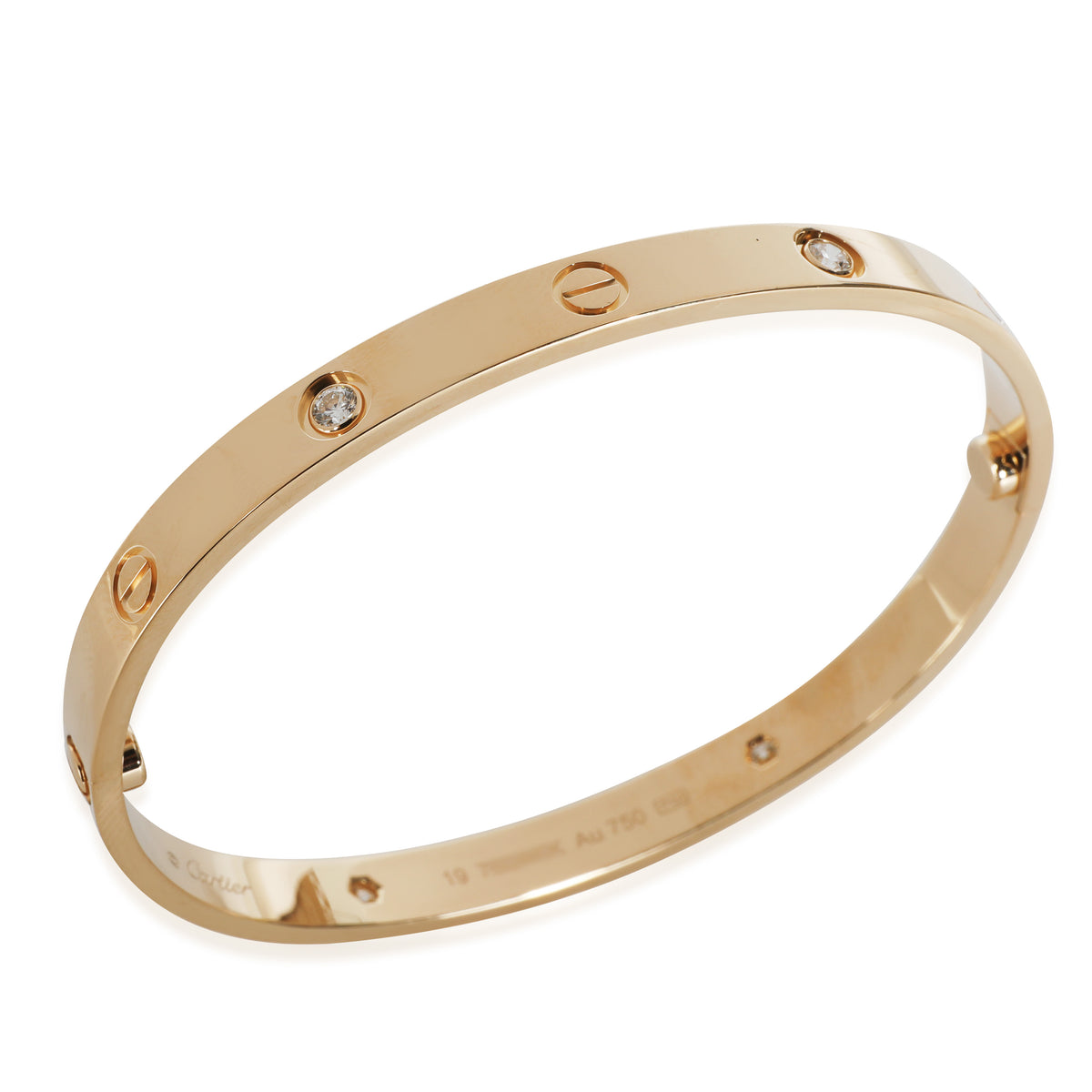 Love Bracelet, Diamonds (Yellow Gold)