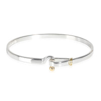 Hook Bracelet in 18K Yellow Gold & Sterling Silver