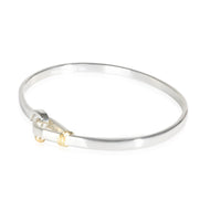 Hook Bracelet in 18K Yellow Gold & Sterling Silver