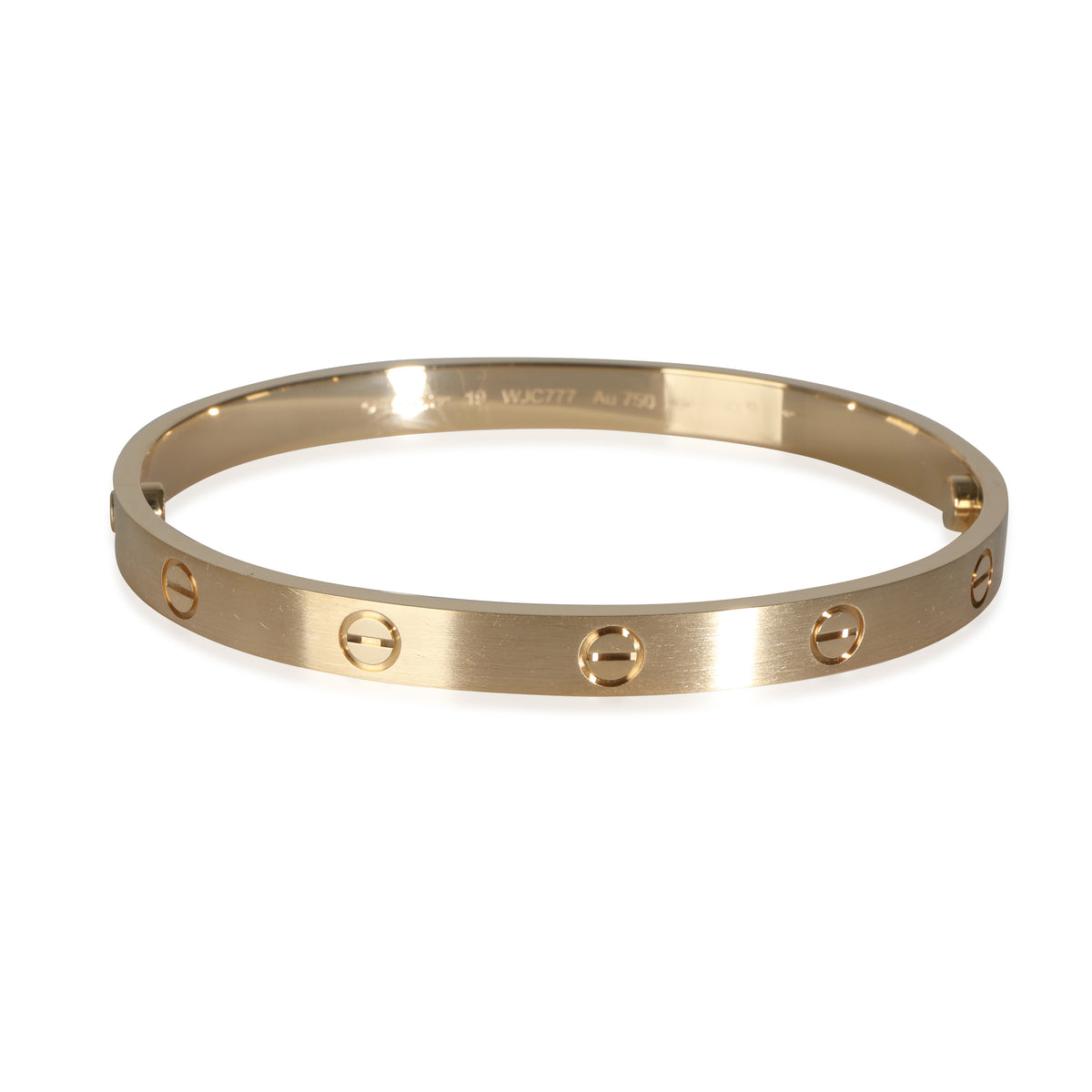 Love Bracelet, Brushed (Yellow Gold)