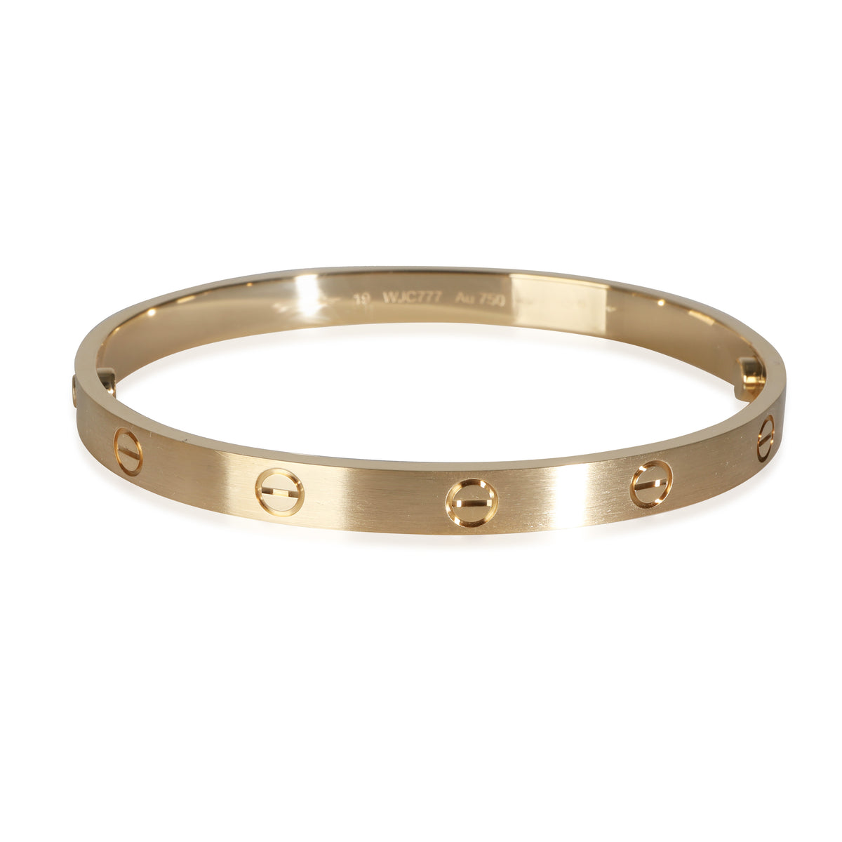 Love Bracelet, Brushed (Yellow Gold)