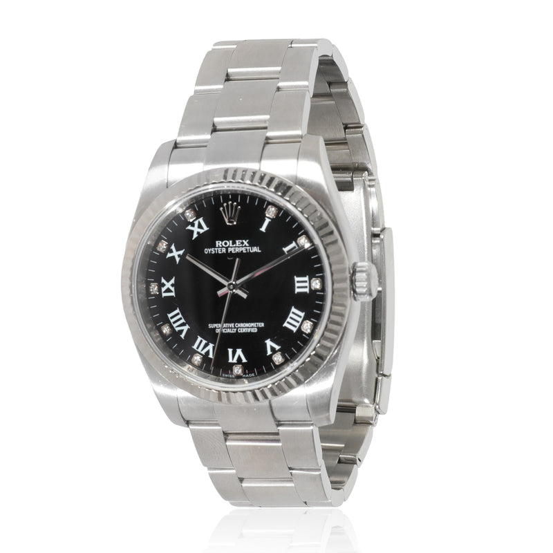 Datejust 116034 Unisex Watch in 18kt Stainless Steel/White Gold