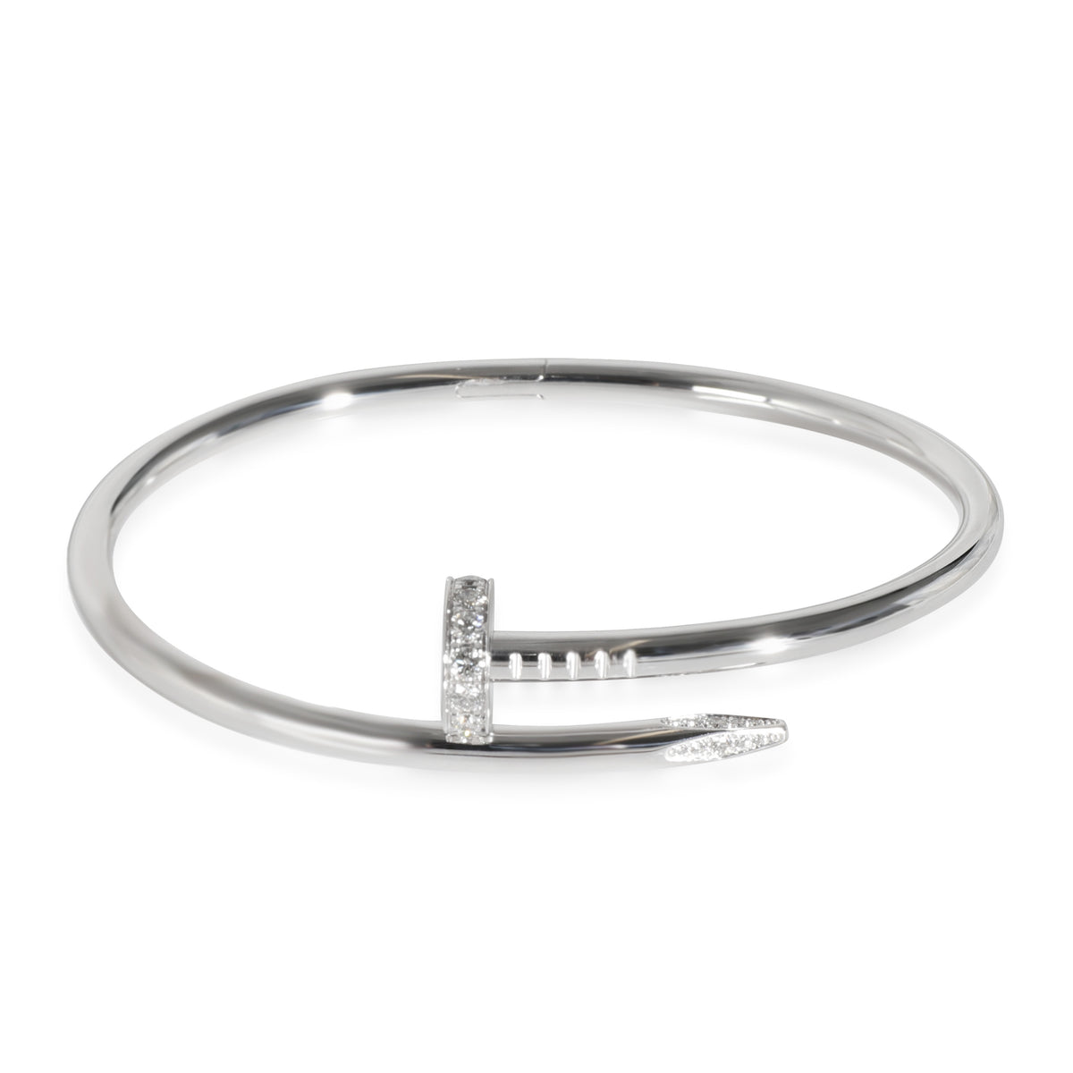 White Gold Diamond Juste Un Clou Bracelet