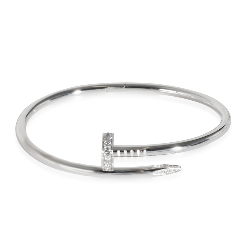 Juste Un Clou Bracelet, Diamonds (White Gold)