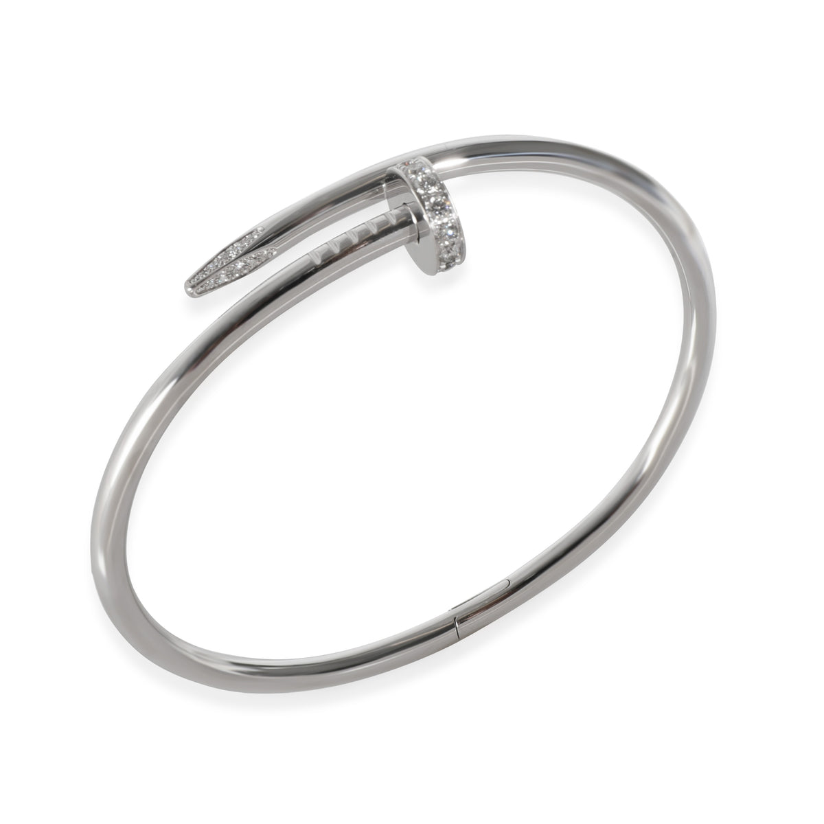 White Gold Diamond Juste Un Clou Bracelet