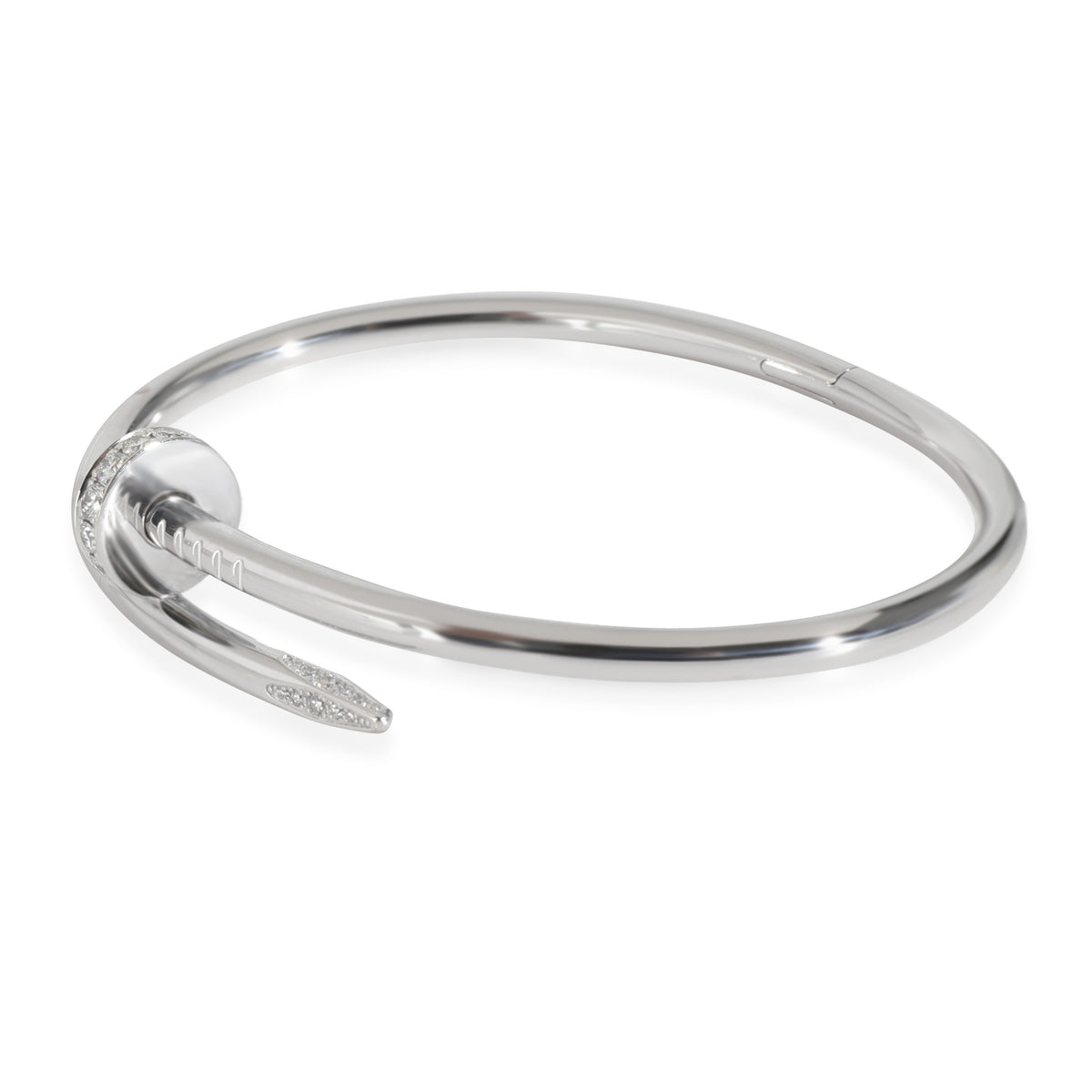 White Gold Diamond Juste Un Clou Bracelet