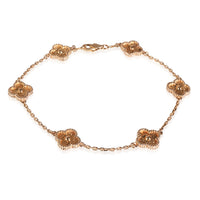 Alhambra Bracelet in 18k Rose Gold