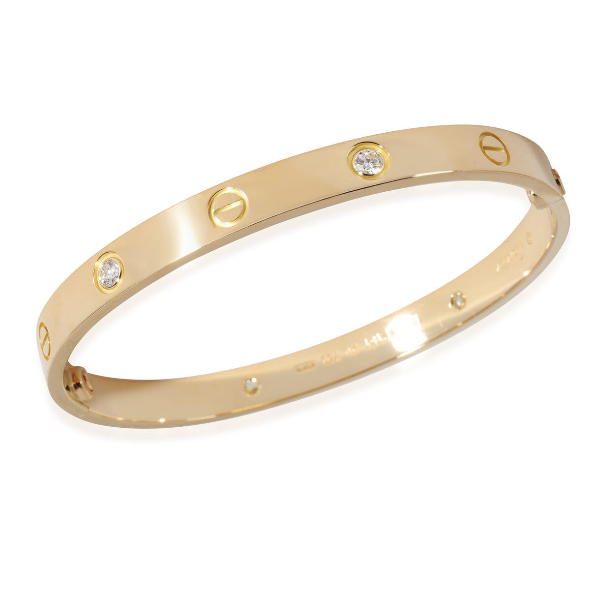 Love Bracelet, Diamonds (Yellow Gold)