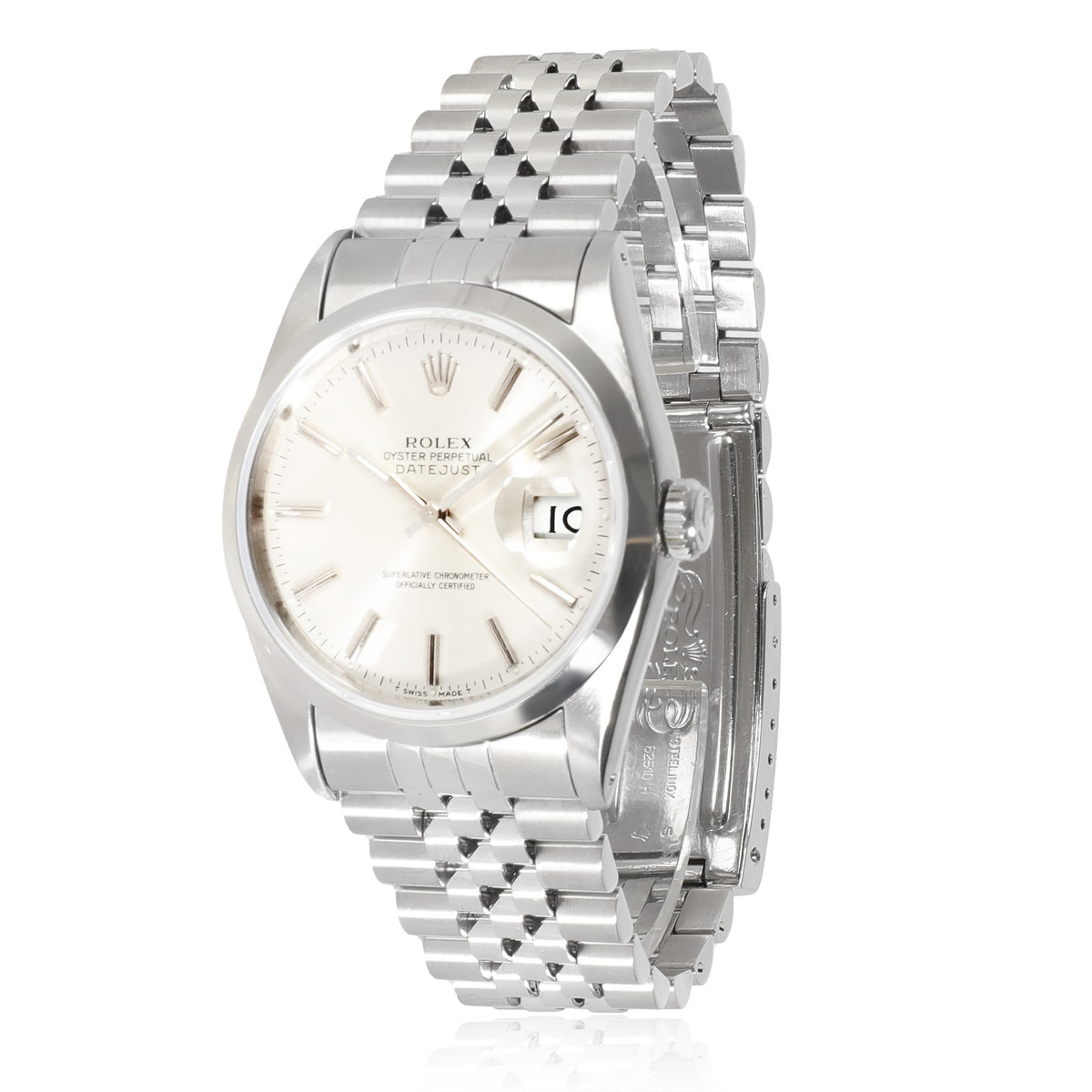 Datejust 16200 Mens Watch in  Stainless Steel