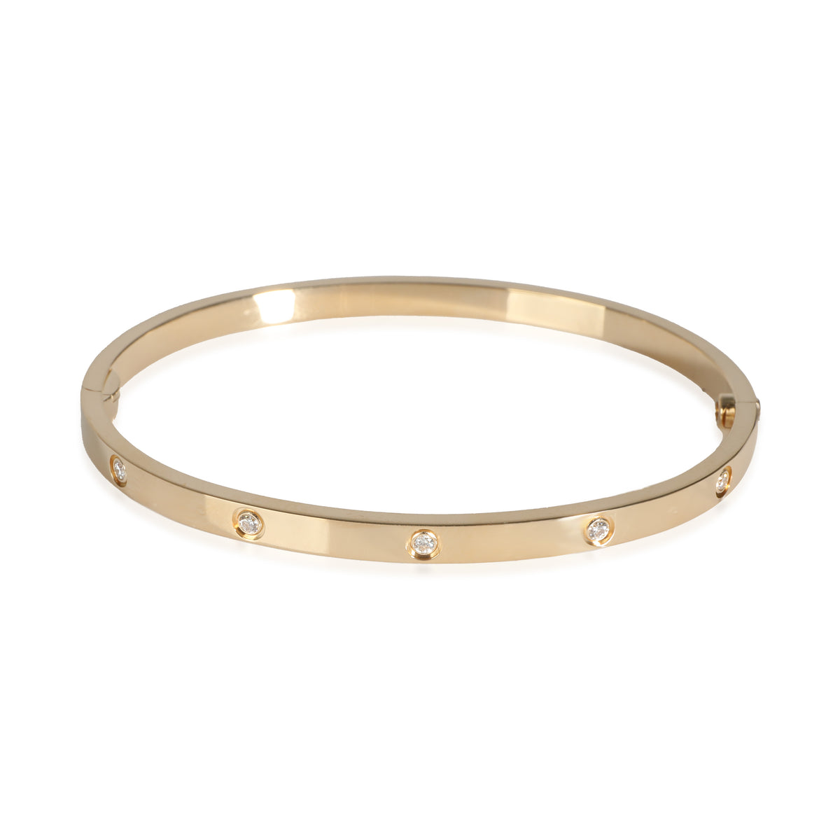 Love Bracelet, Small Model, Diamonds (Yellow Gold)