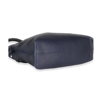 Abyss Blue Nappa Calfskin Mini Flamenco Clutch