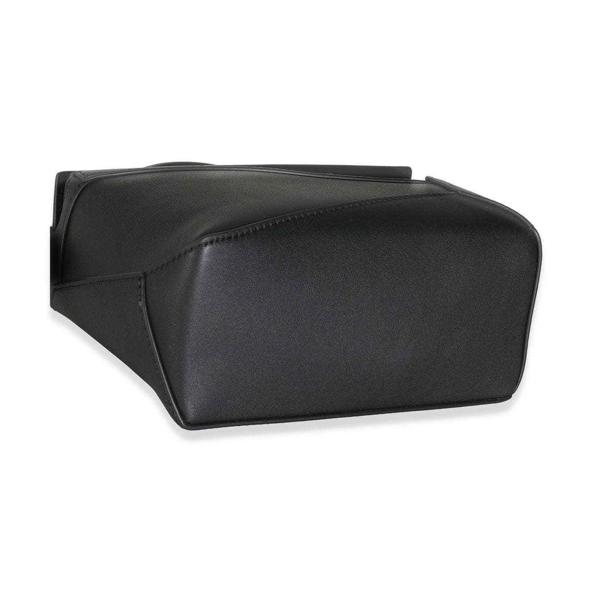 Black Classic Calfskin Mini Puzzle Edge Bag