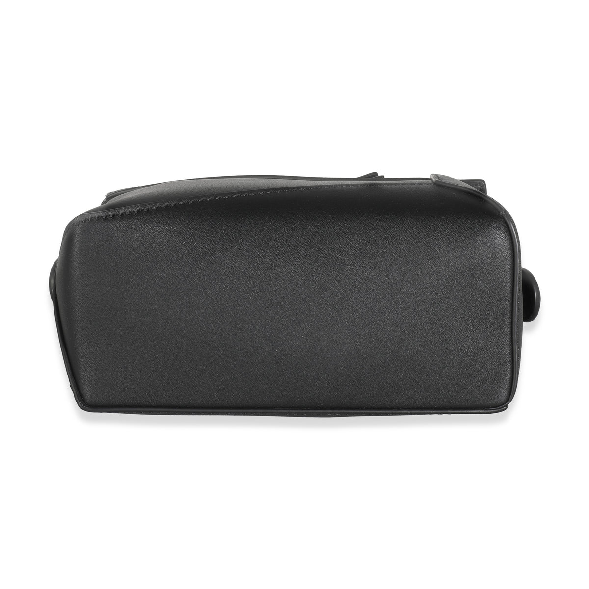 Black Classic Calfskin Mini Puzzle Edge Bag