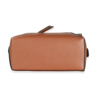 Tan Classic Calfskin Mini Puzzle Edge Bag