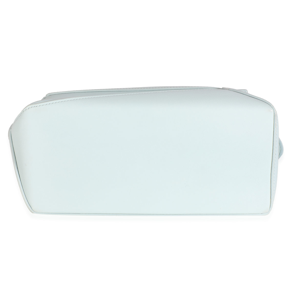 Blue Iceberg Classic Calfskin Small Puzzle Edge Bag