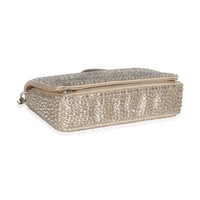 Beige Raso Starlight Crystal Bag