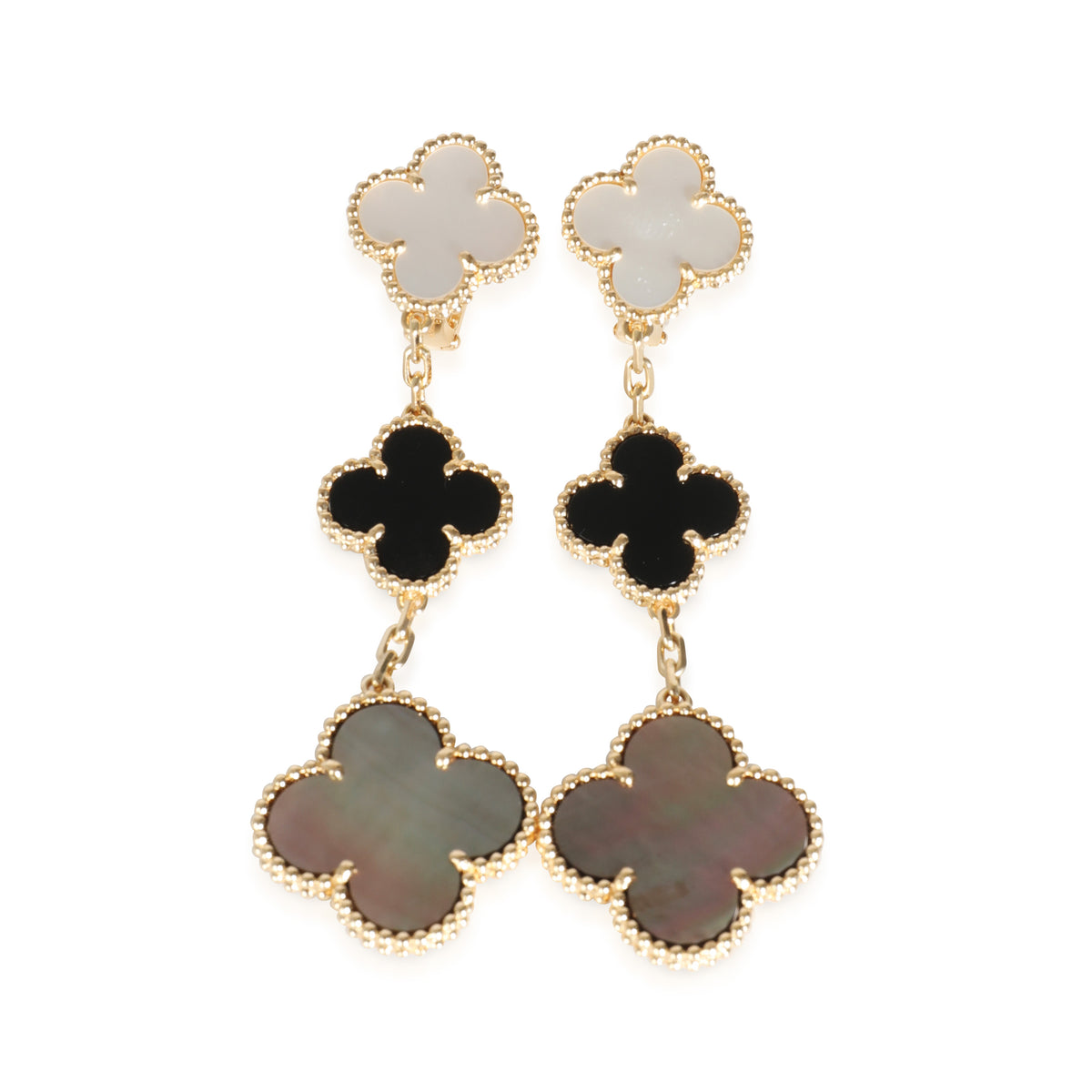 Alhambra Earring in 18k Yellow Gold