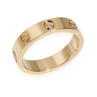 Love Wedding Band, Diamond (Yellow Gold)