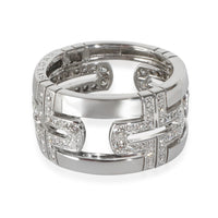 Parentesi Band in 18k White Gold 0.5 CTW