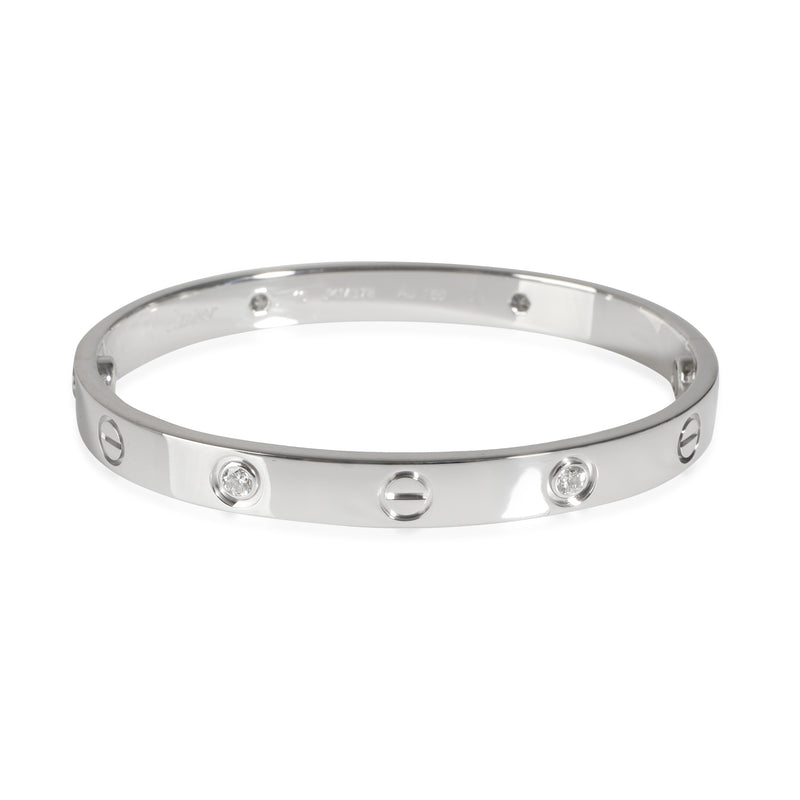 Love Bracelet, Diamonds (White Gold)