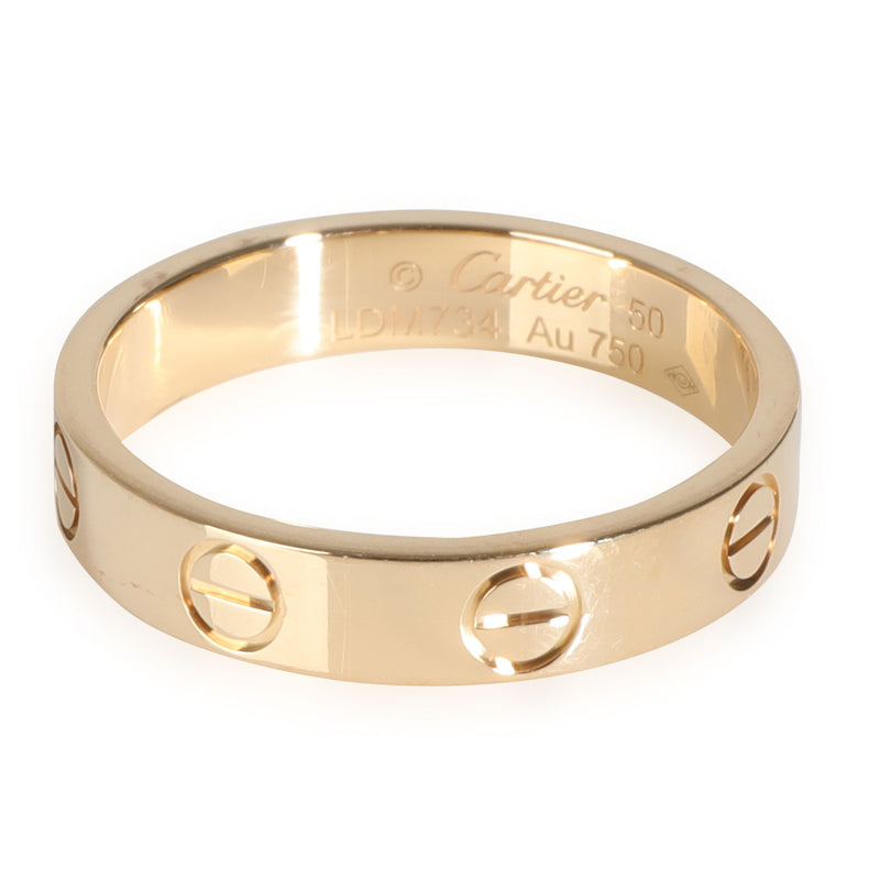 Love Wedding Band (Yellow Gold)