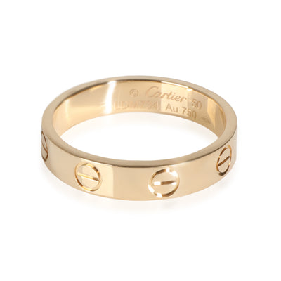 Love Wedding Band (Yellow Gold)