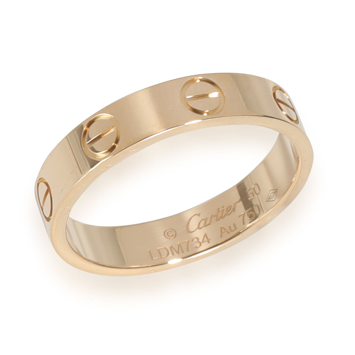 Love Wedding Band (Yellow Gold)