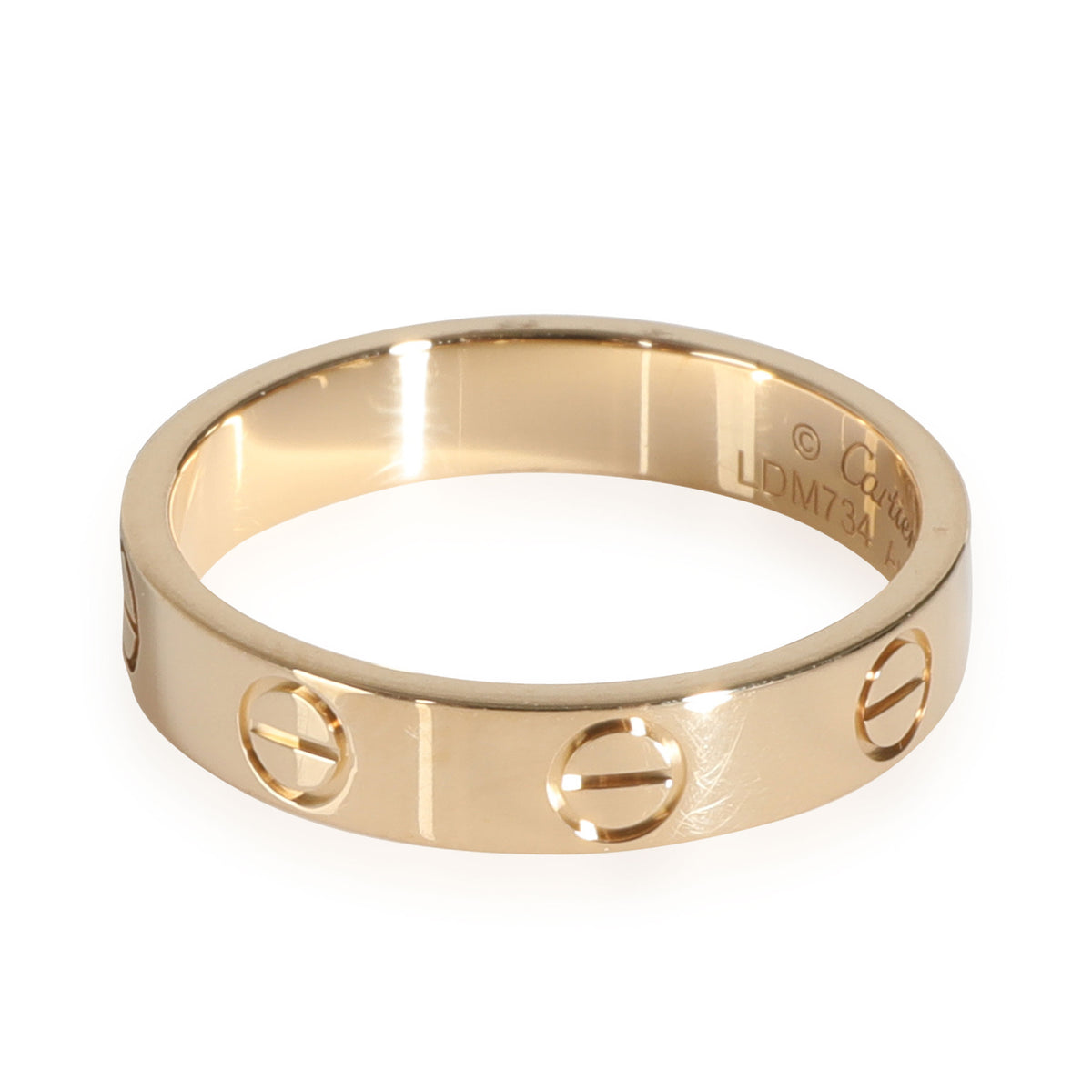 Love Wedding Band (Yellow Gold)