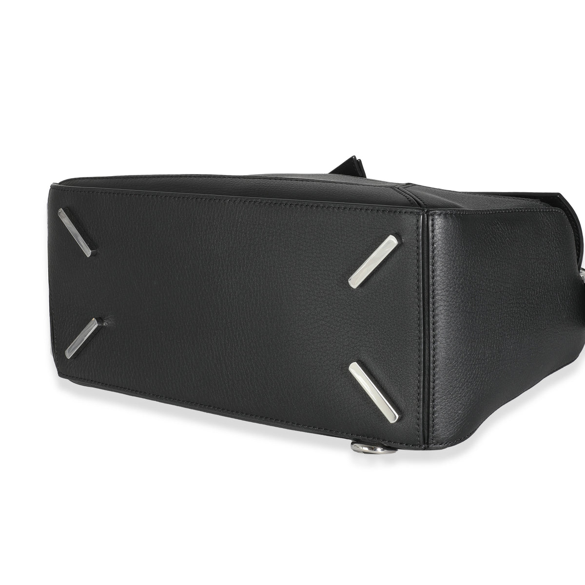 Black Calfskin Medium Puzzle Bag