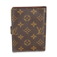 Monogram Canvas Agenda Cover PM