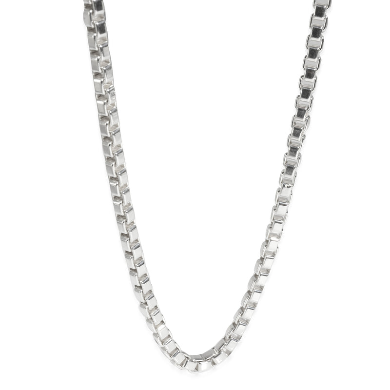 Venetian Link Necklace in Sterling Silver